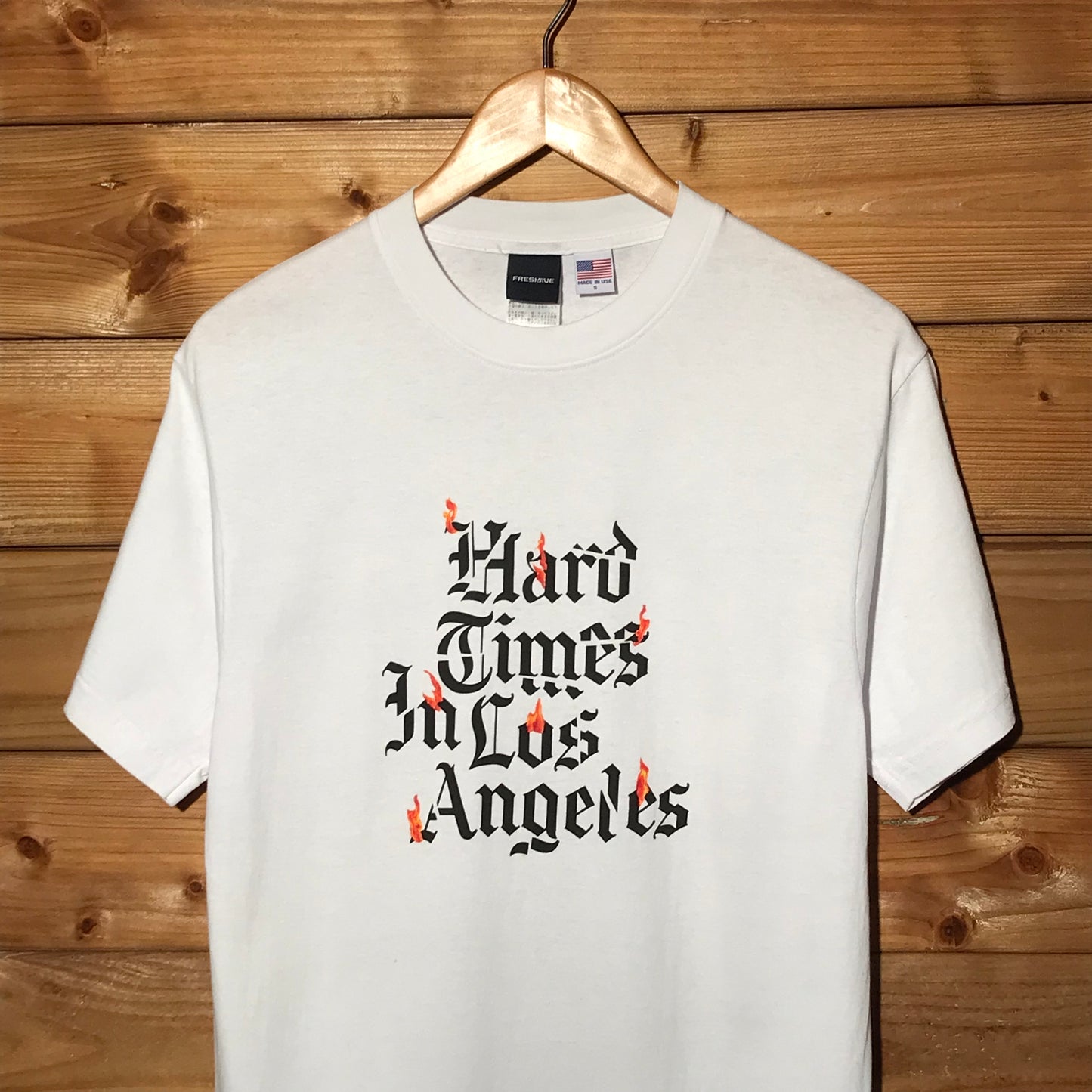 Freshjive Hard Times In LA t shirt