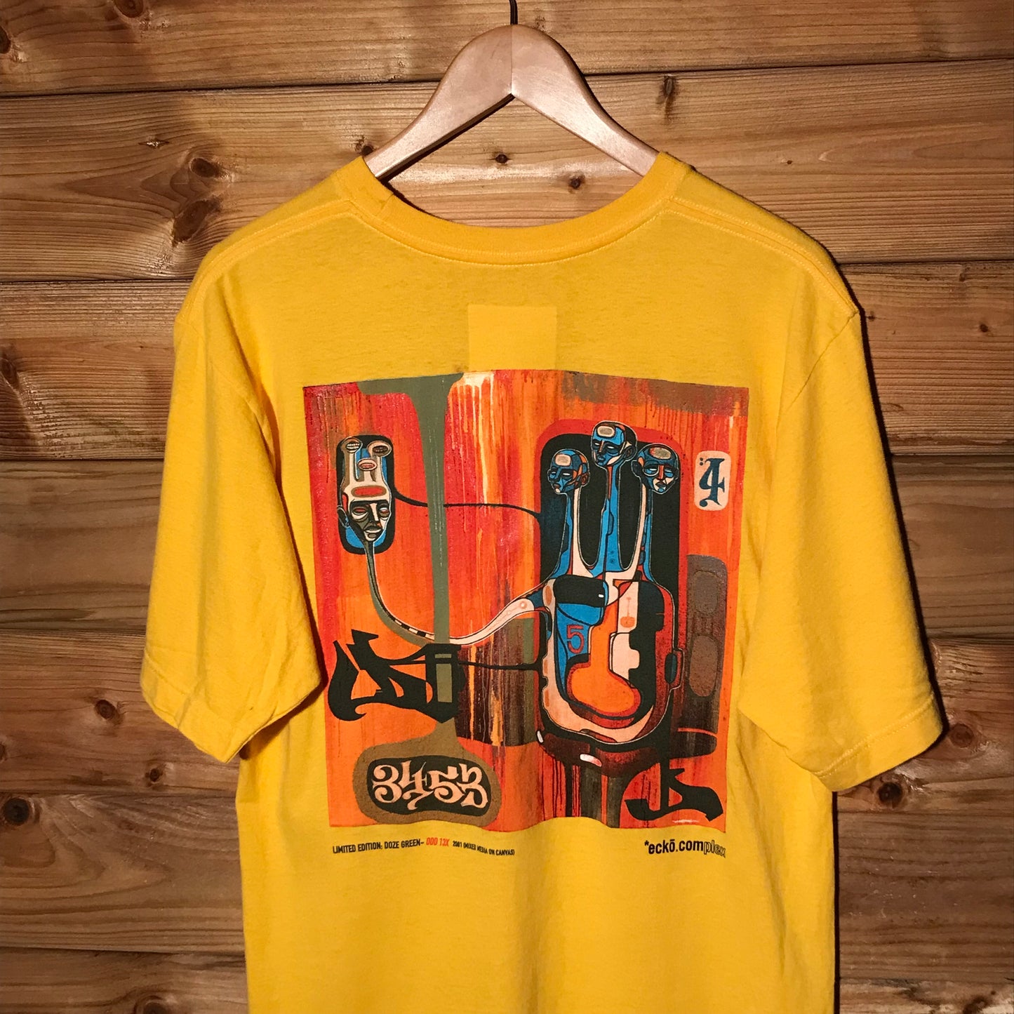 2001 Ecko Complex x Doze Green 0DD 13X Art t shirt