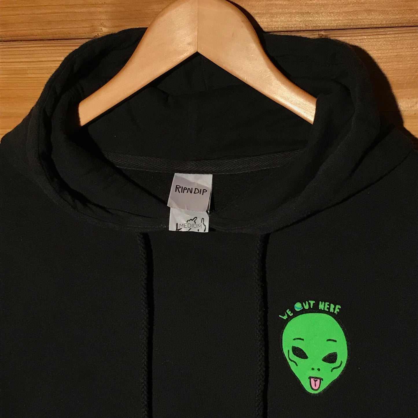 Ripndip We Out Here Alien hoodie