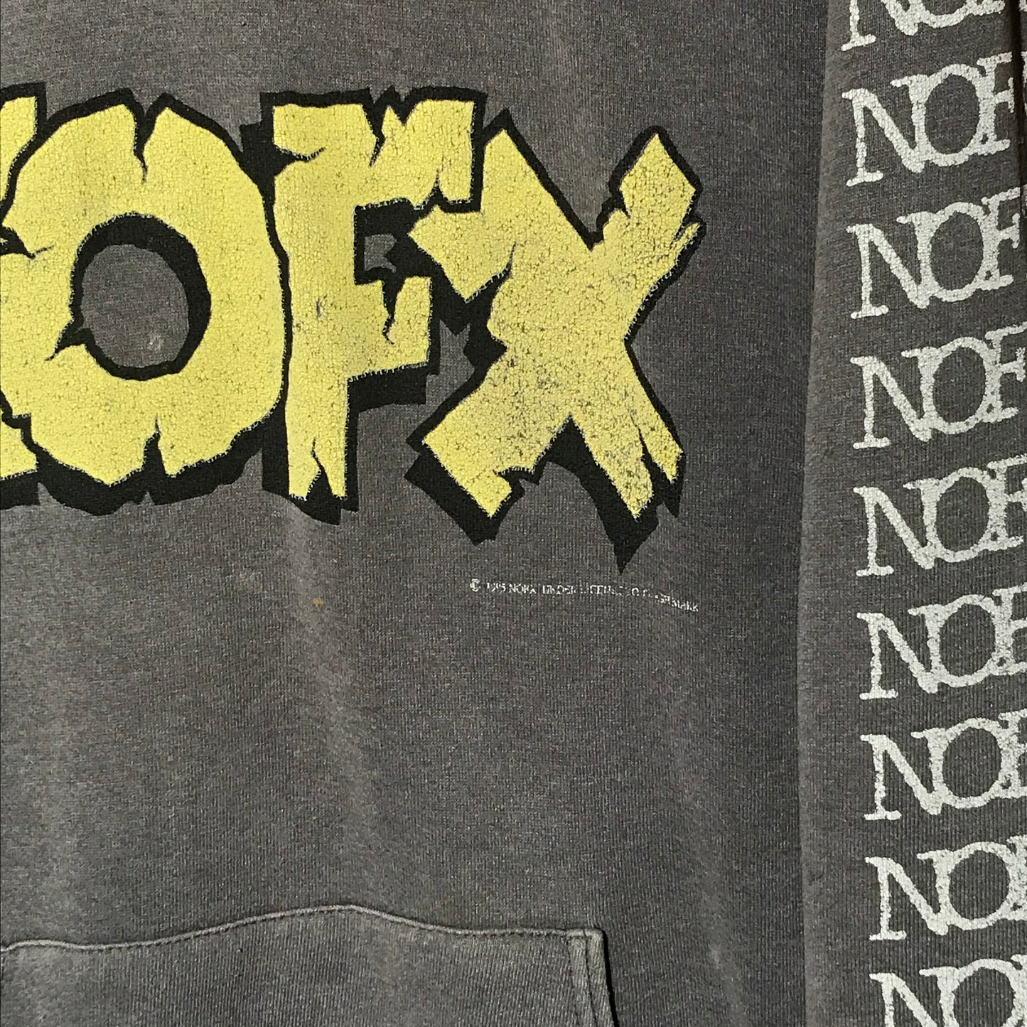 1995 NOFX Punk In Drublic Mons-Tour hoodie