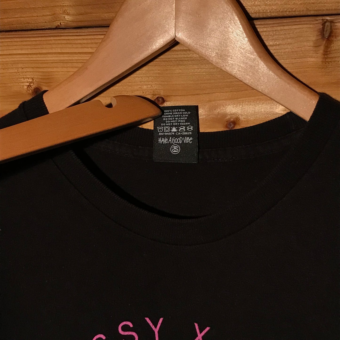 2012 Stüssy x Nike S&S Centre Spellout t shirt