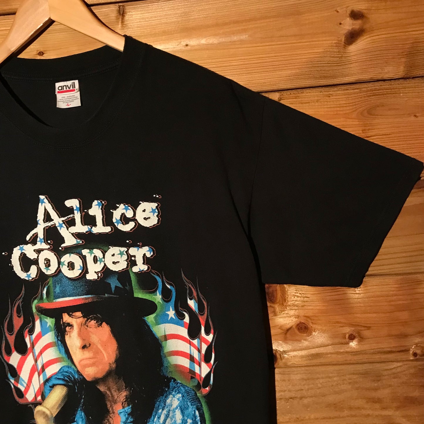 2003 Alice Cooper Elected Bare Bones World Tour t shirt