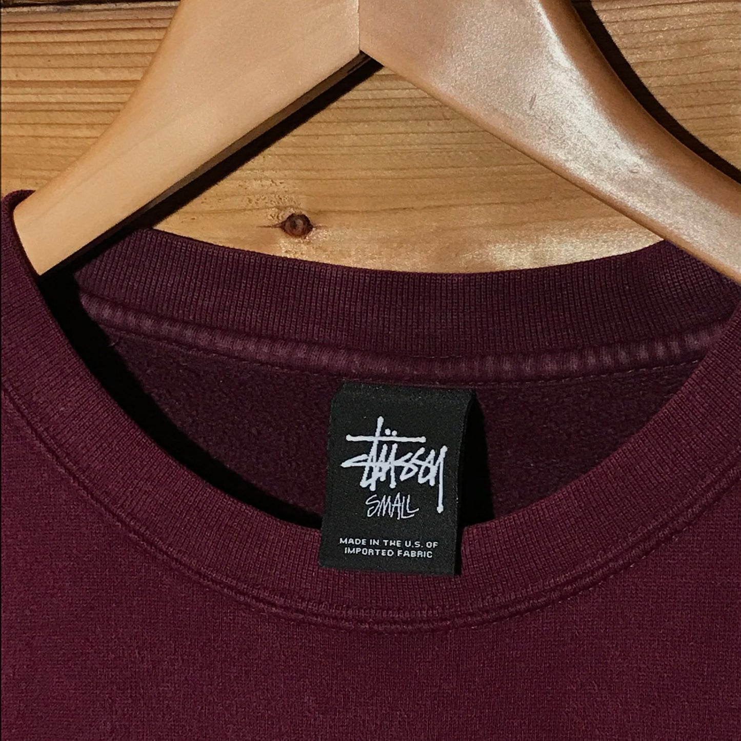 Stüssy Arc Spellout Link Logo sweatshirt