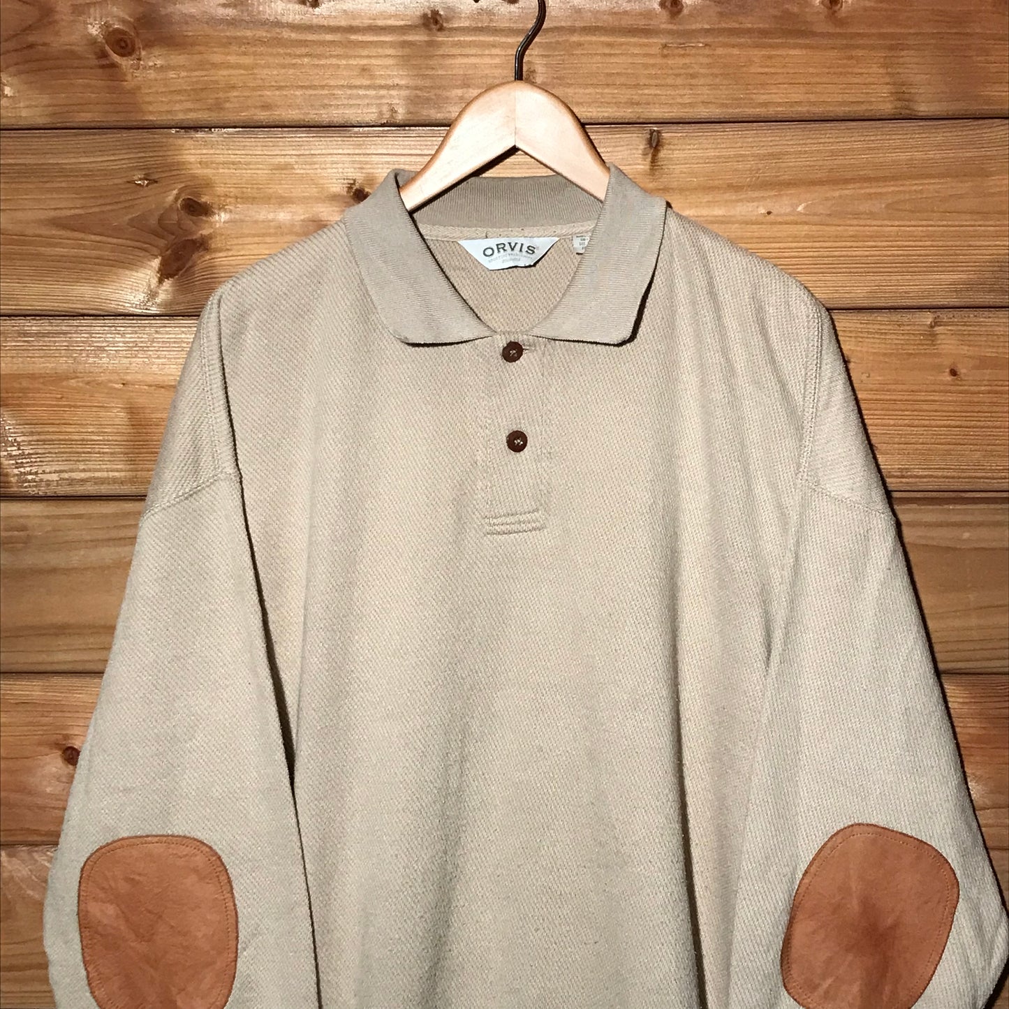 Orvis Elbow Patch knit sweatshirt