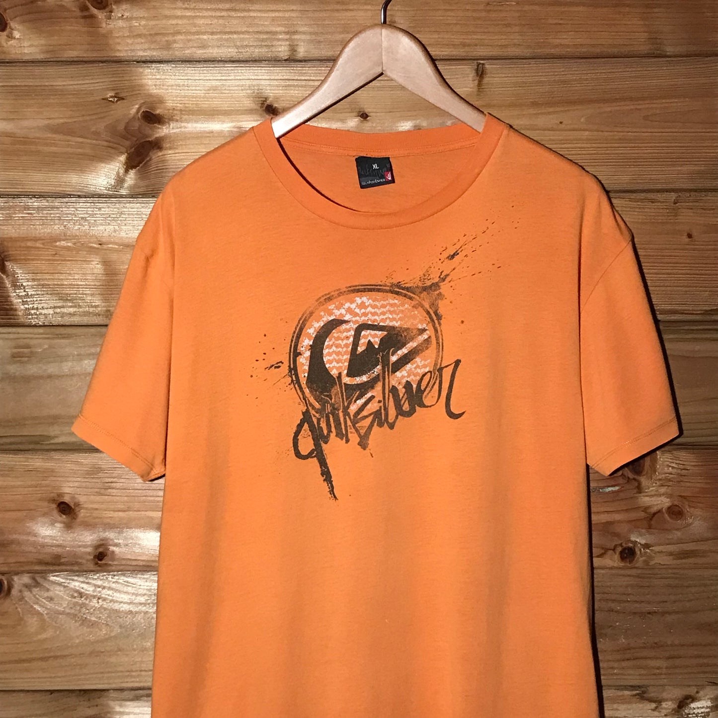 Quiksilver Centre Spellout t shirt