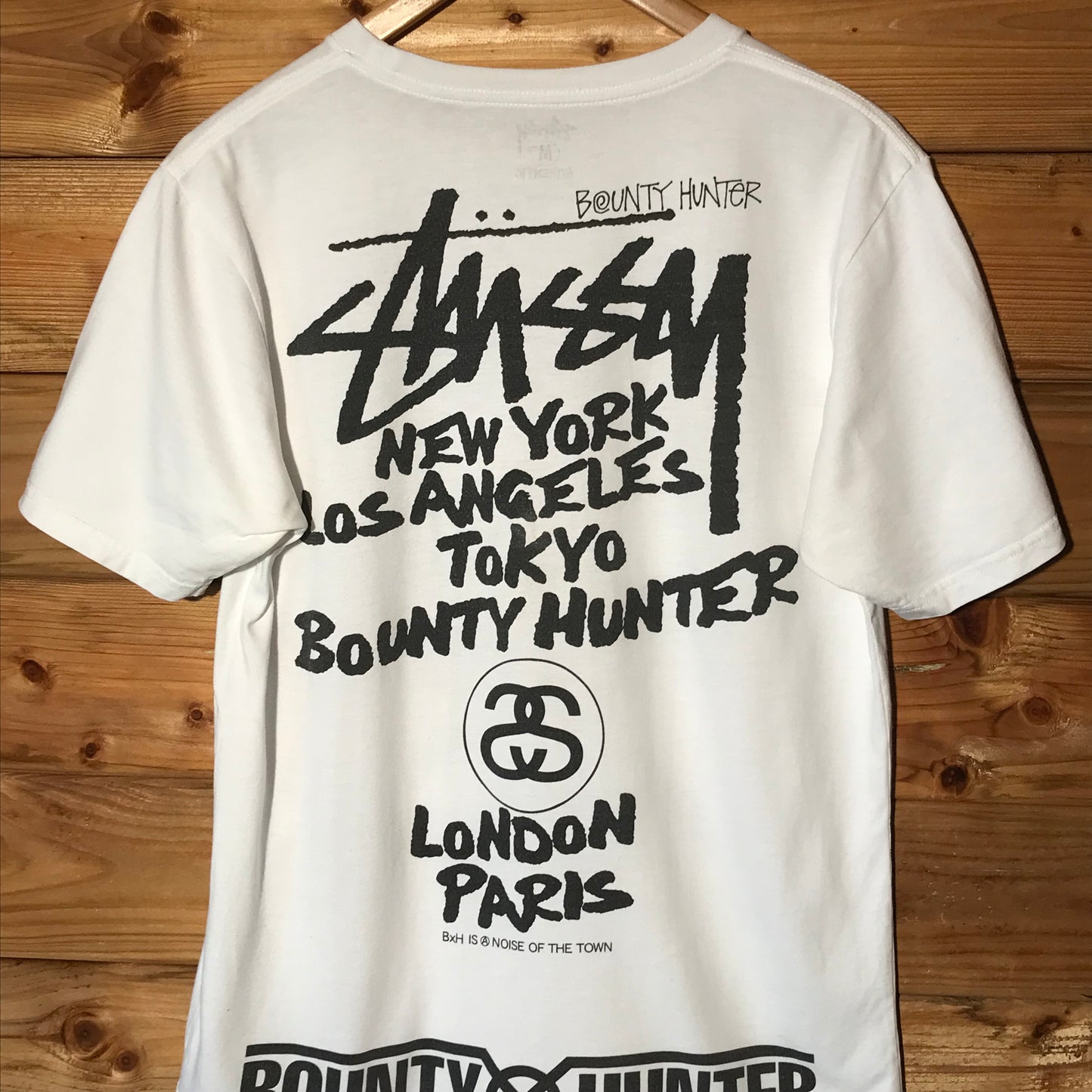 2010 Stüssy x Bounty Hunter World Tour t shirt