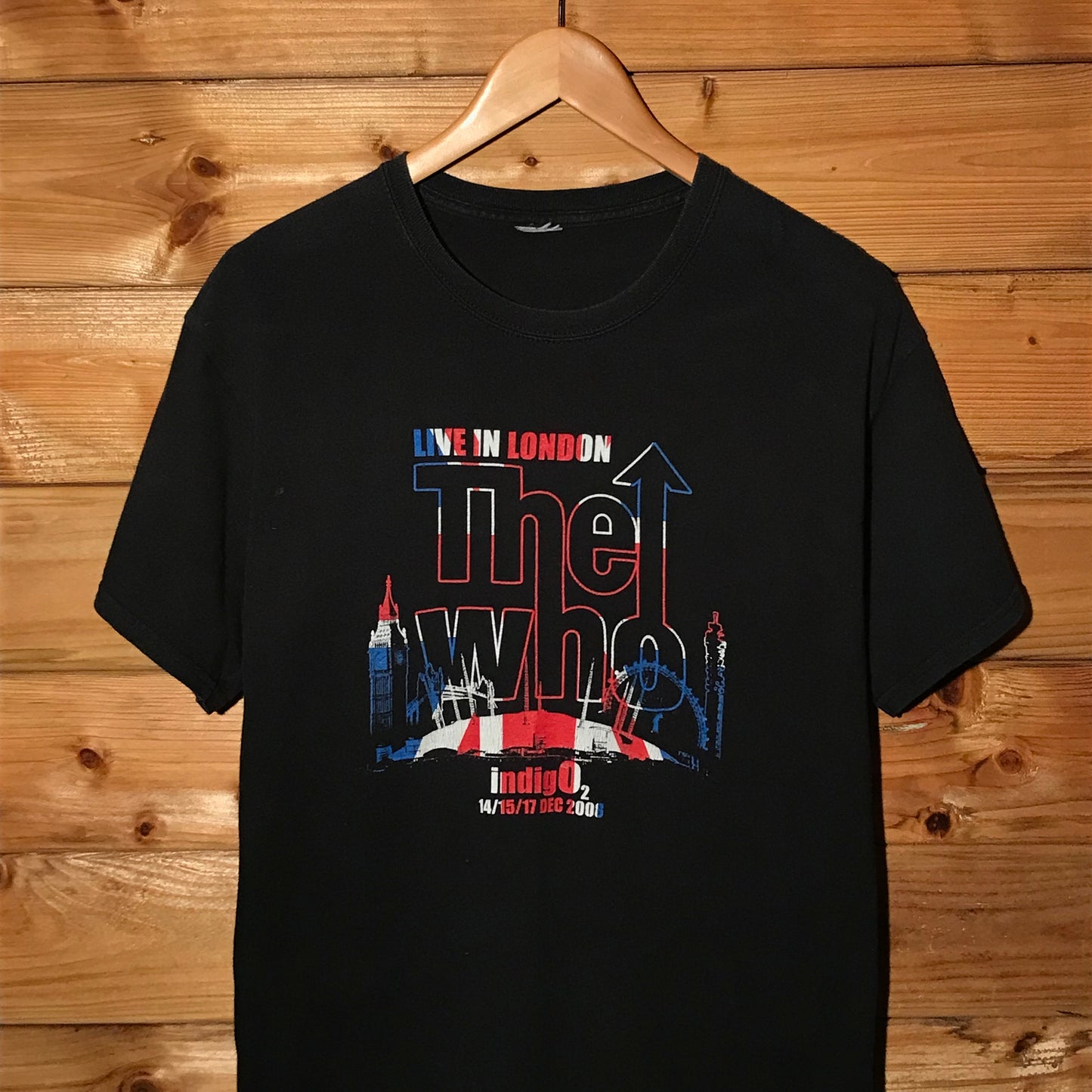 2008 The Who London Concert t shirt