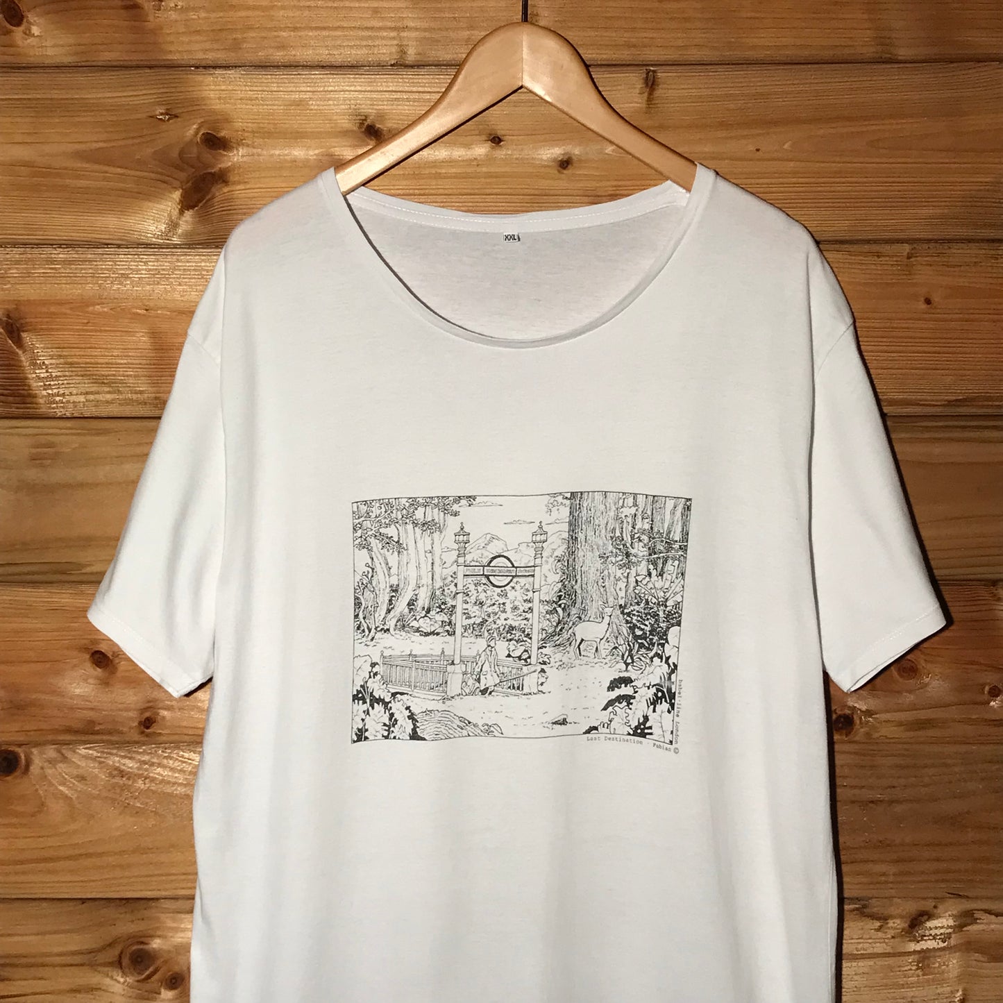 Babel Line London Last Destination Artwork t shirt