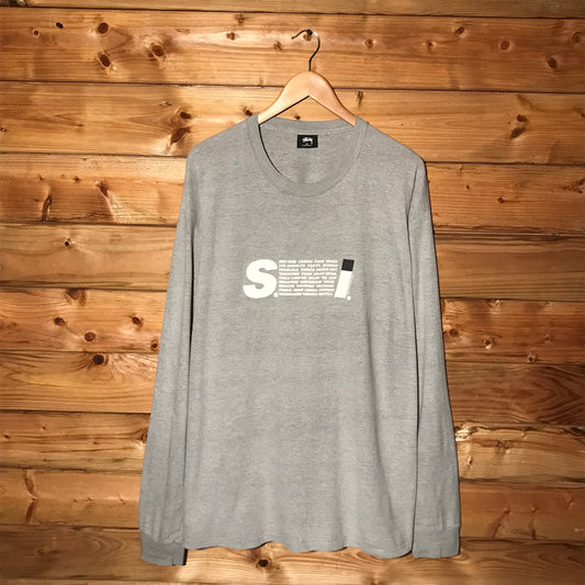 2019 Stüssy Issey Miyake Parody long sleeve t shirt