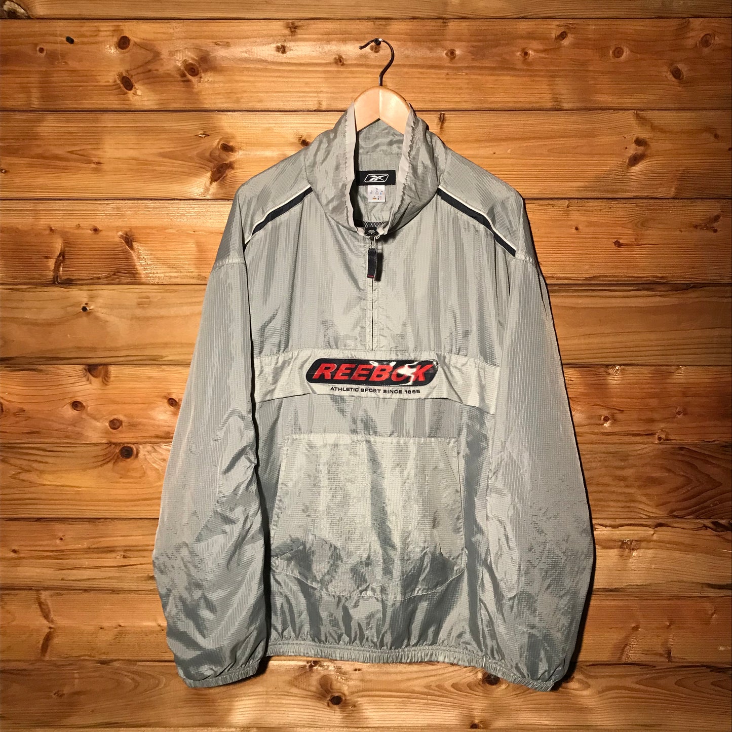 Reebok Athletic Sport 3D Panel quarter zip jacket