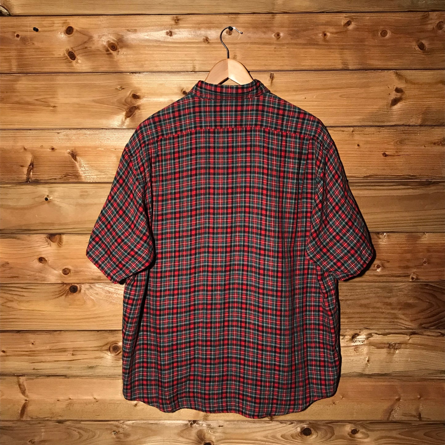 Bape, A Bathing Ape Plaid Tartan button up shirt