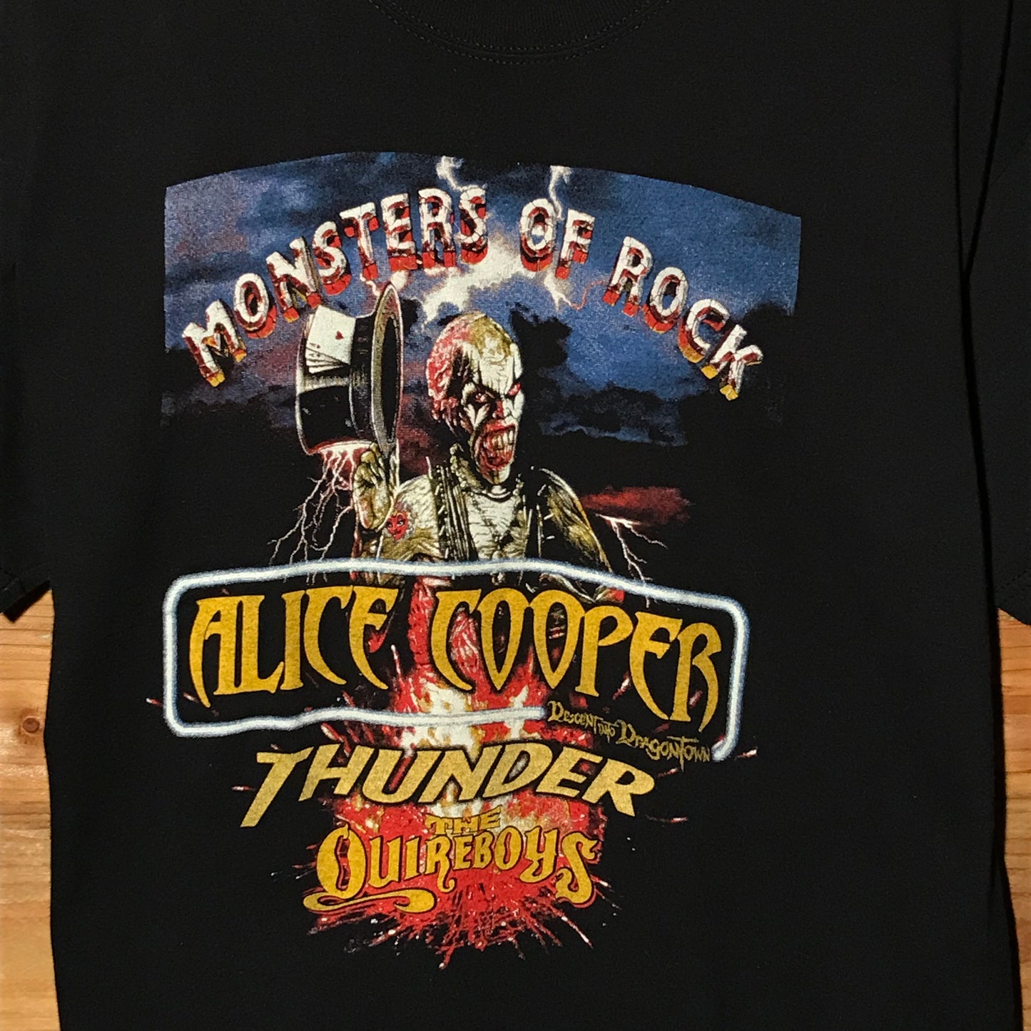 2002 Monsters Of Rock Festival UK Tour t shirt