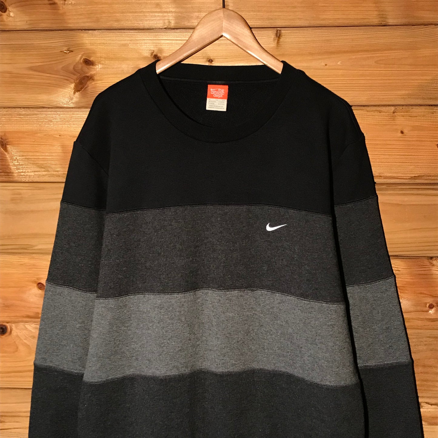 2010 Nike Ath Dept Tonal Striped sweatshirt