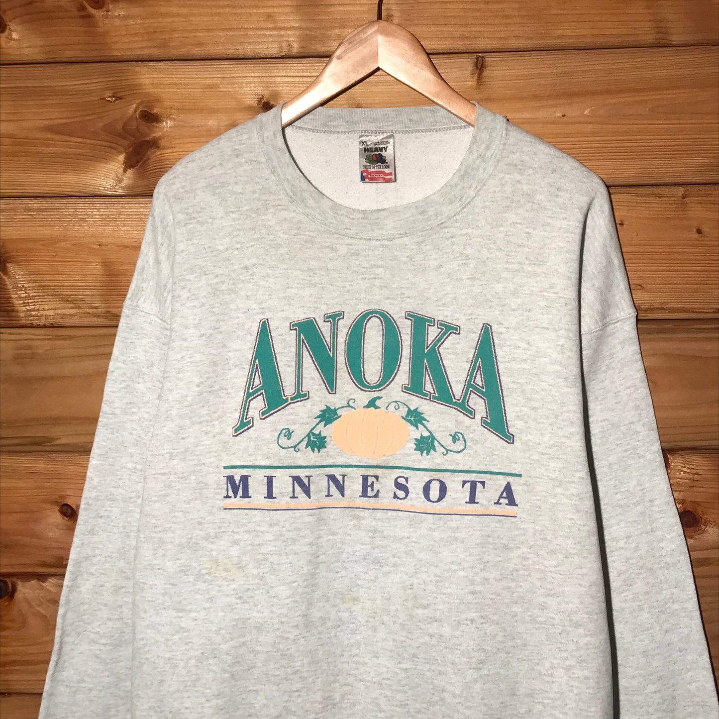 90s Anoka Minnesota Pumpkin sweatshirt