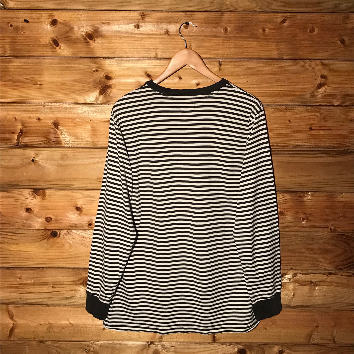 2015 Supreme Striped Spellout long sleeve t shirt