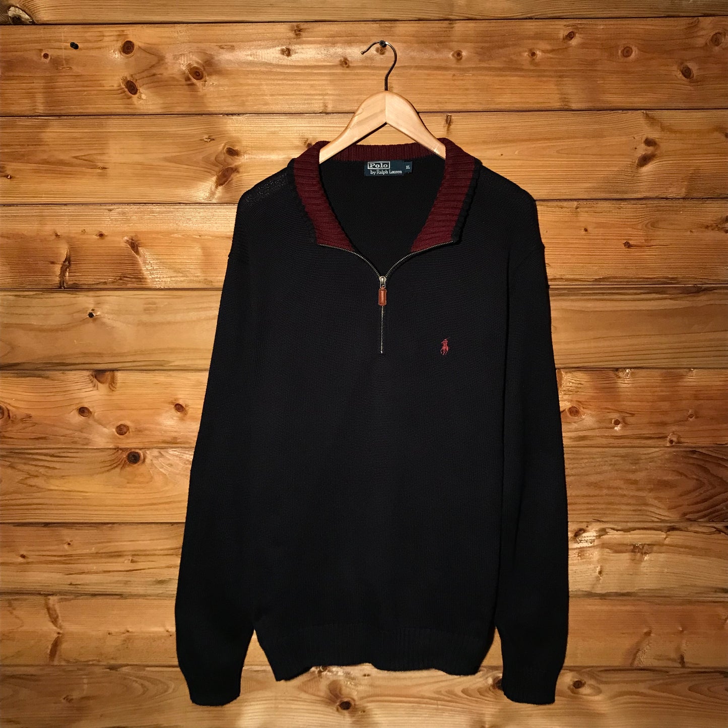 90s Polo Ralph Lauren Essentials quarter zip sweatshirt