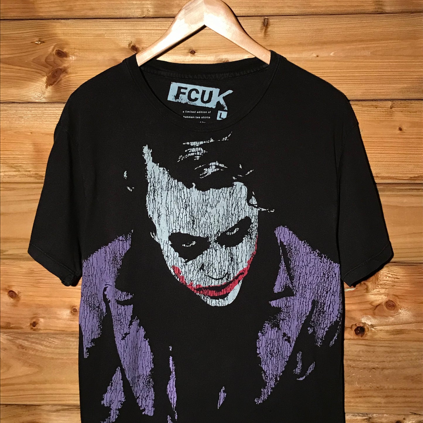 2008 French Connection FCUK The Joker t shirt