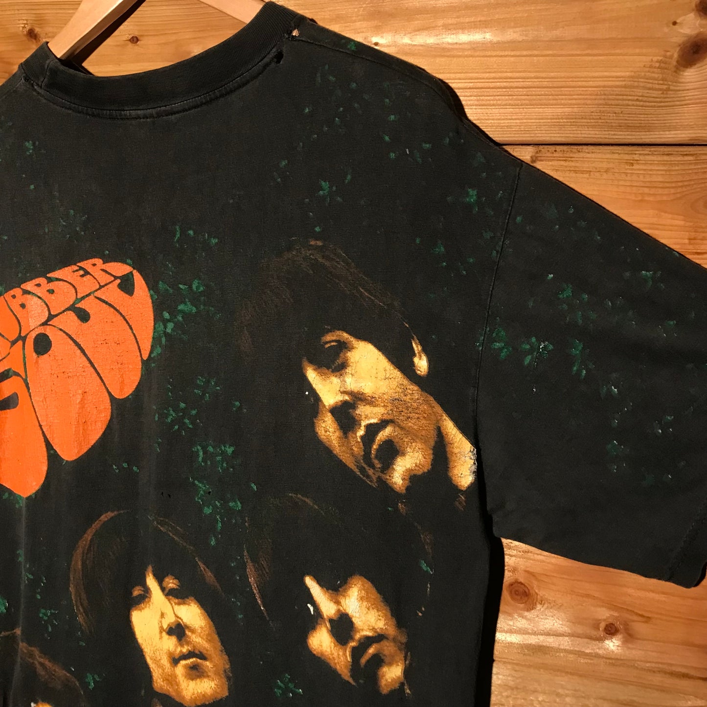 90s The Beatles Rubber Soul Album AOP t shirt