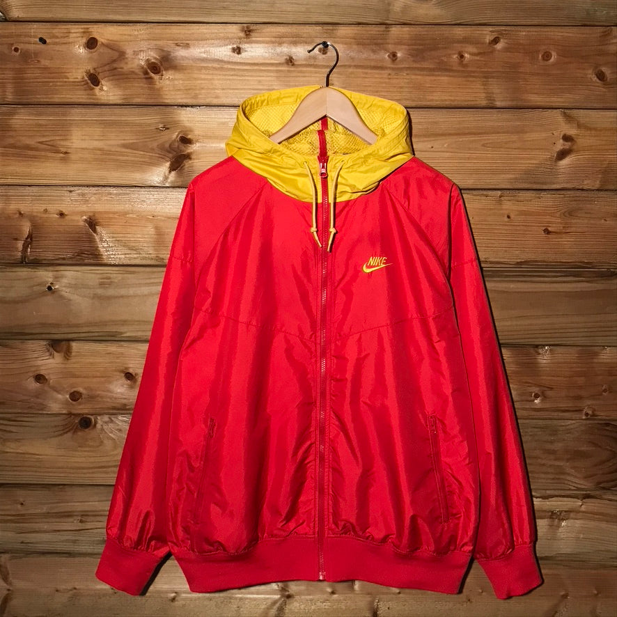 2008 Nike Colour Split full zip through windbreaker jacket