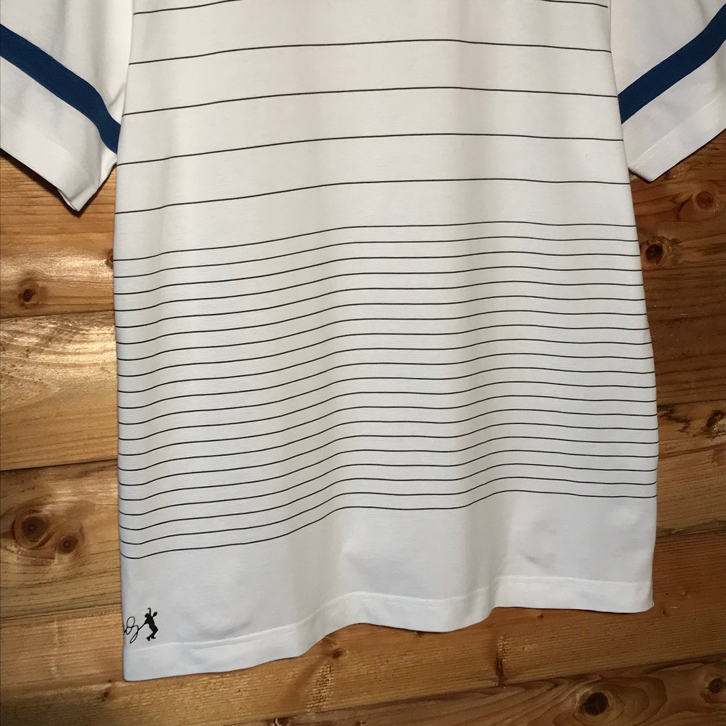 Lacoste x Andy Roddick Striped t shirt