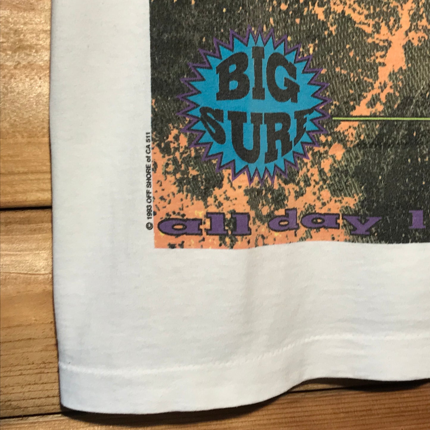 1993 Off Shore Big Surf t shirt