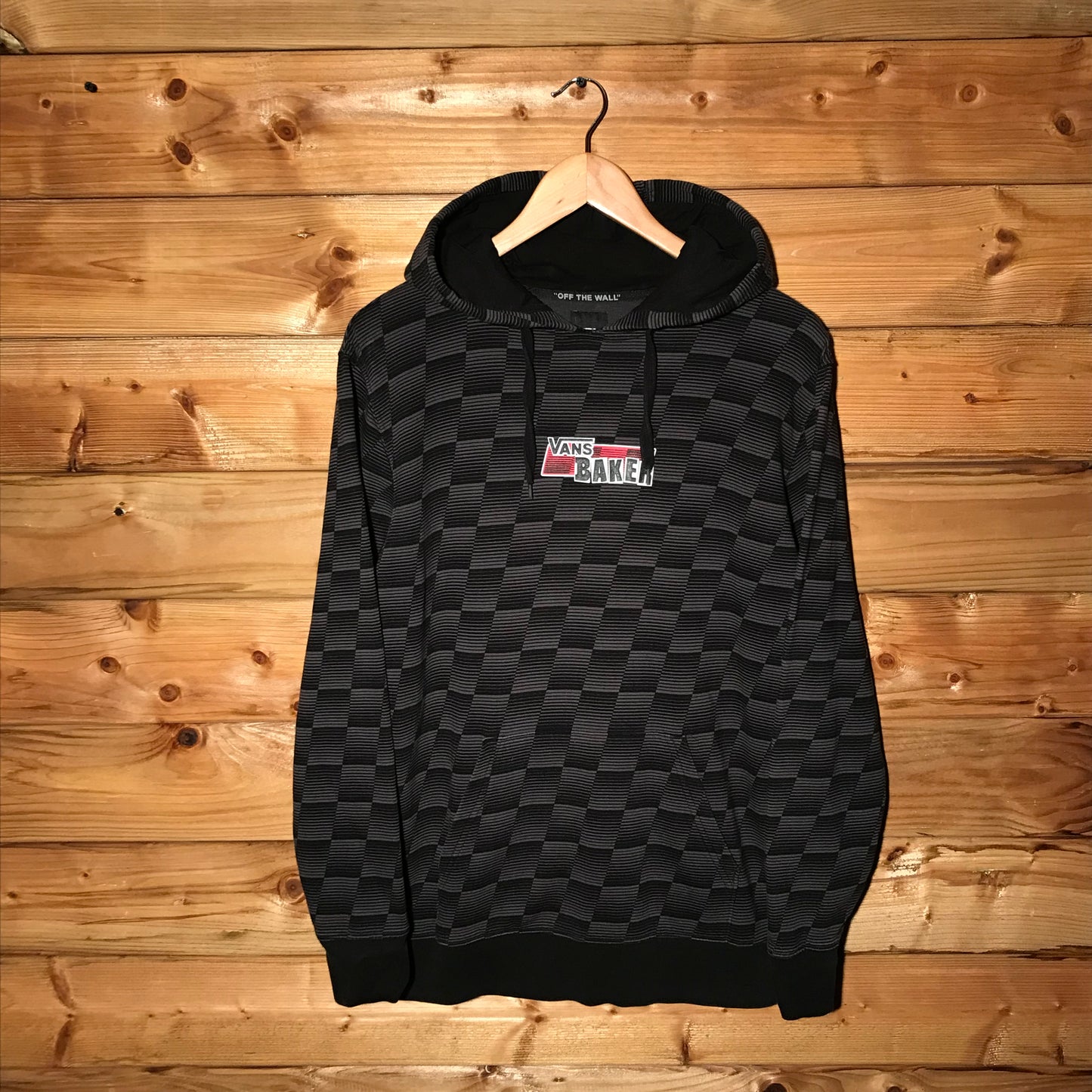 Vans x Baker Skateboards Gradient Checkerboard hoodie