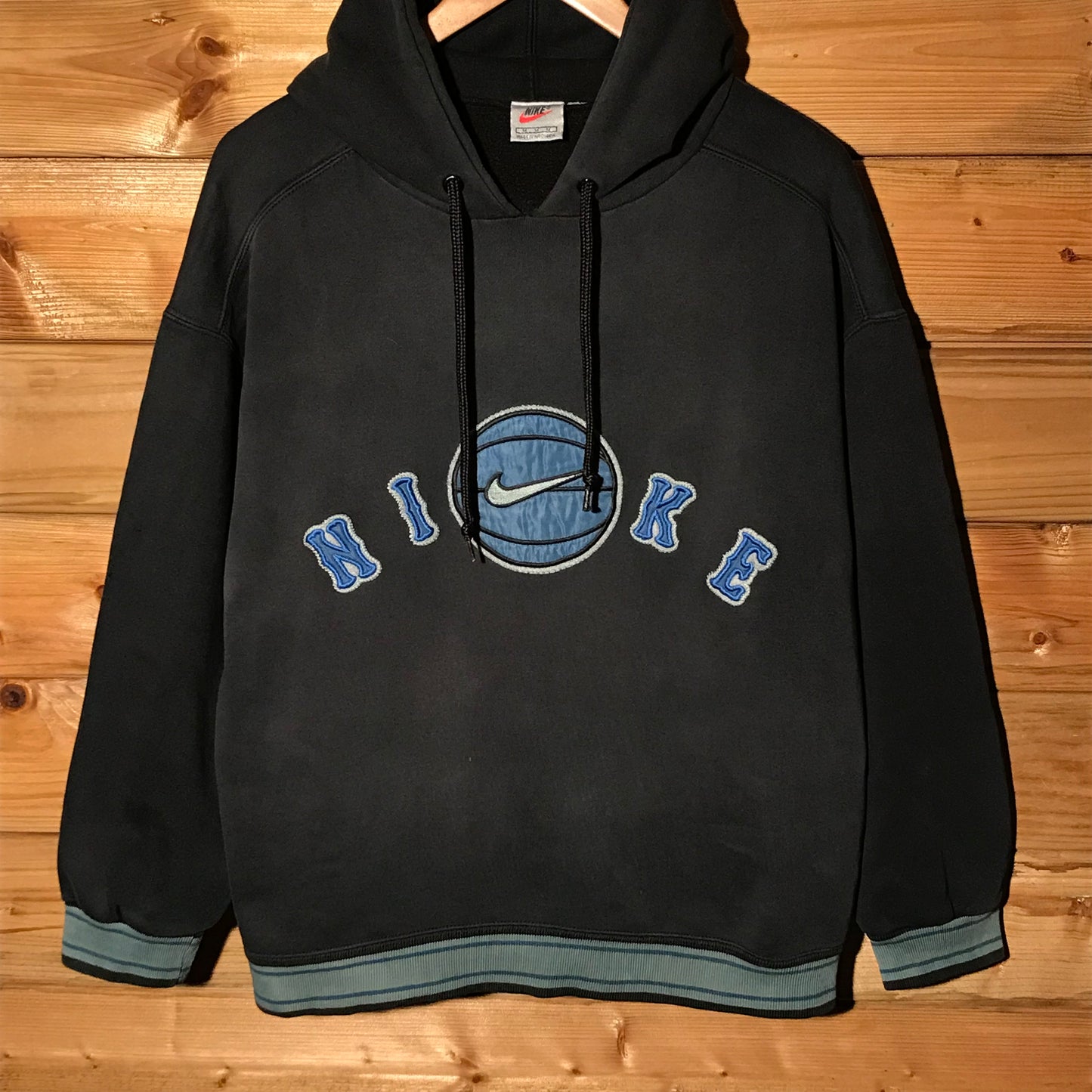 90s Nike Basketball Arc Spellout hoodie