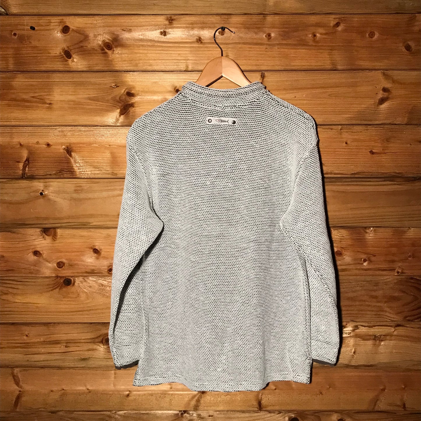 Weird Fish Textured quarter zip sweatshirt