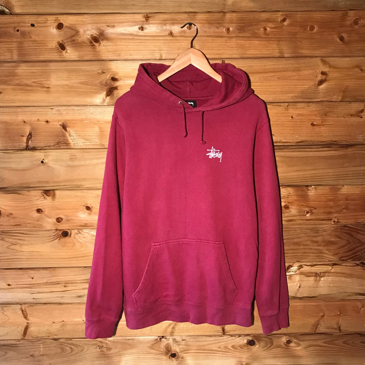 Stüssy Classic Double Script Spellout hoodie