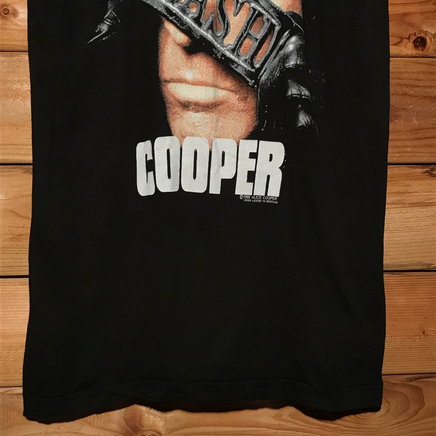 1989 Alice Cooper Trashes Europe Tour t shirt