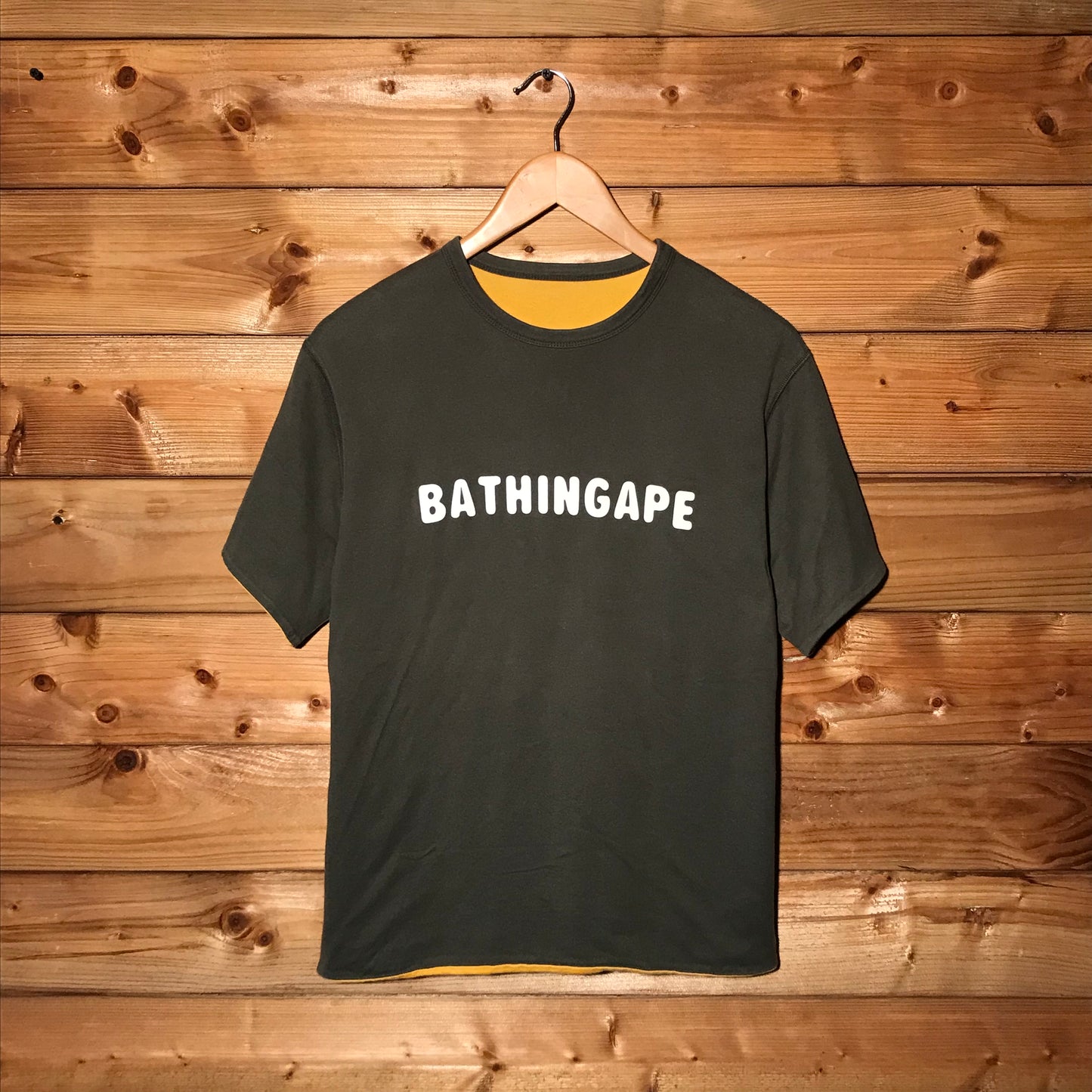 90s Bape, A Bathing Ape Reversible Bebopalula t shirt