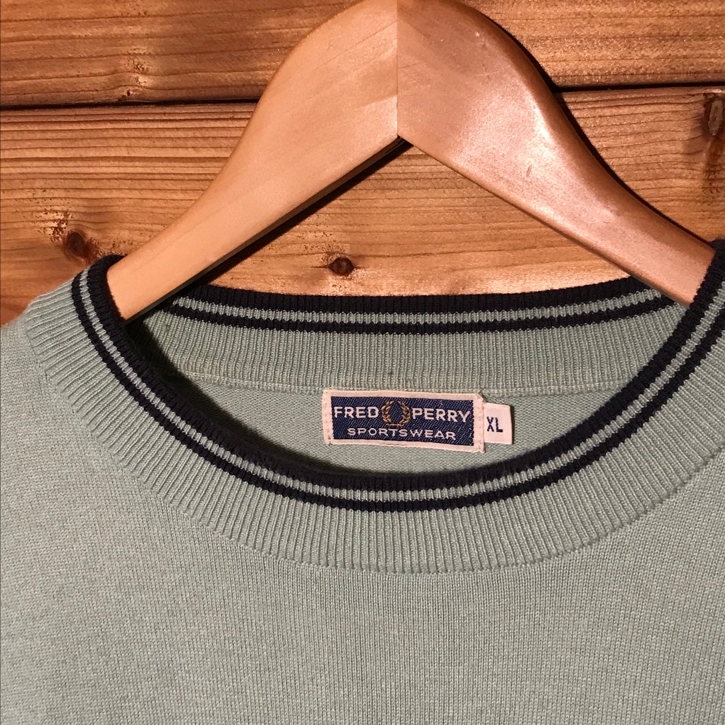 80s Fred Perry sweatshirt style t shirt