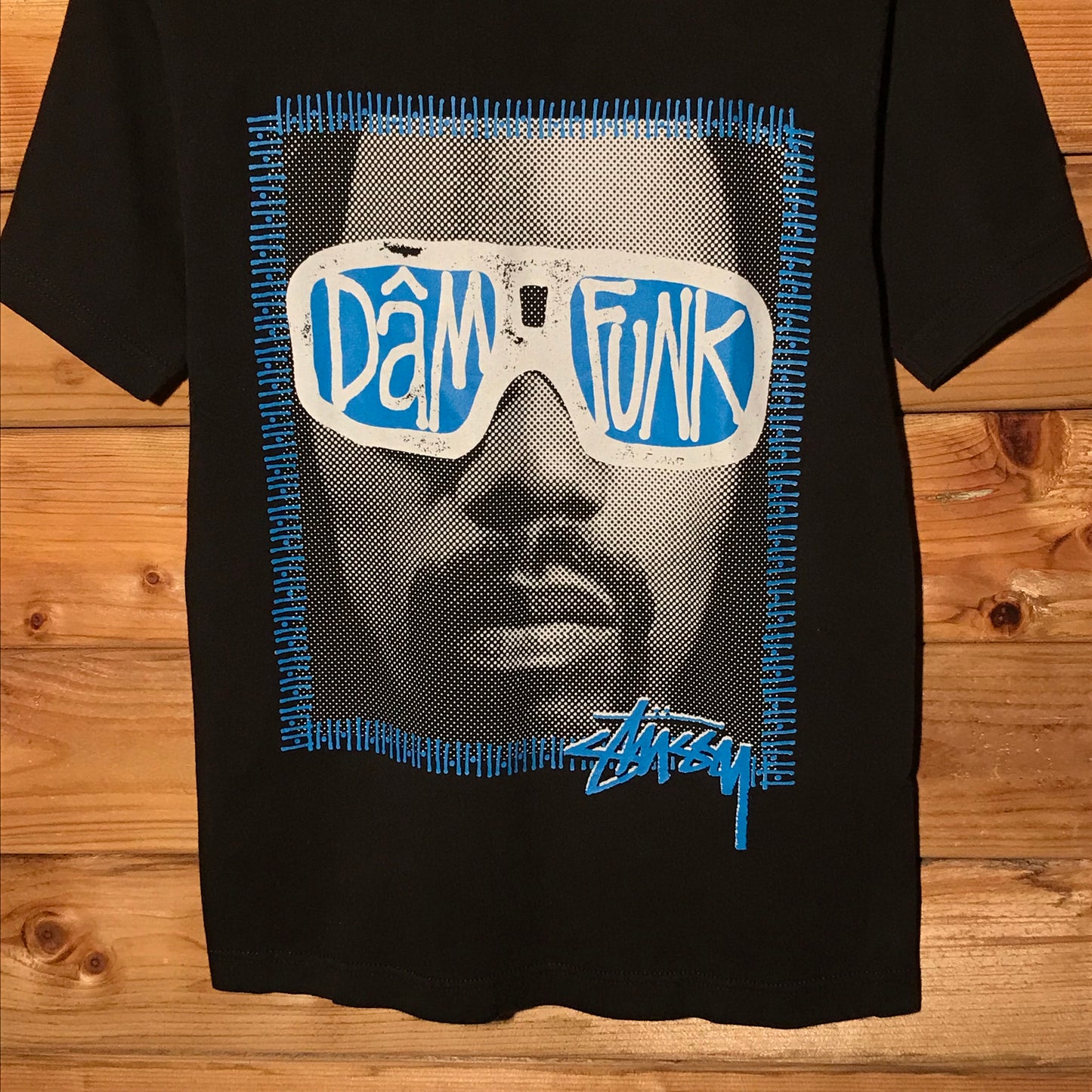 2009 Stüssy x Stones Throw Dam Funk Japan Tour t shirt