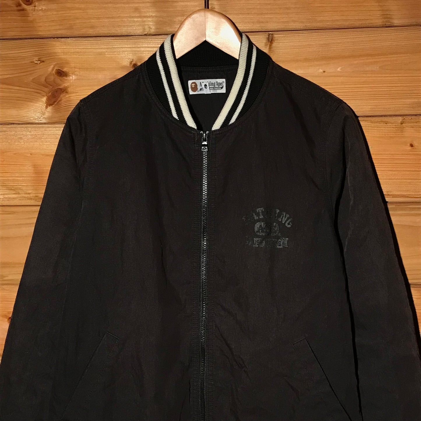 Bape, A Bathing Ape Busy Works Tonal bomber jacket