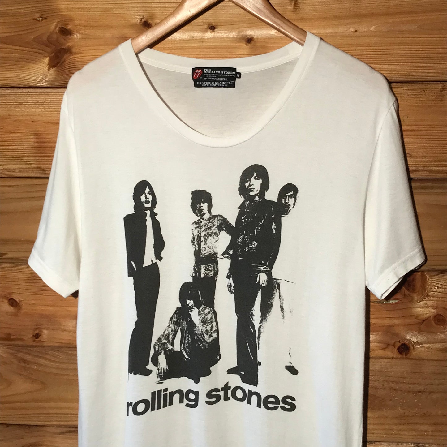 2014 Hysteric Glamour The Rolling Stones Band t shirt