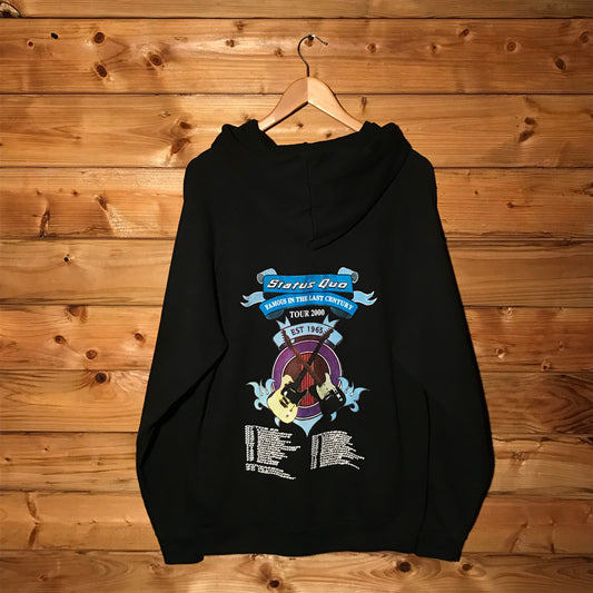 2000 Status Quo Famous In The Last Century UK Tour hoodie