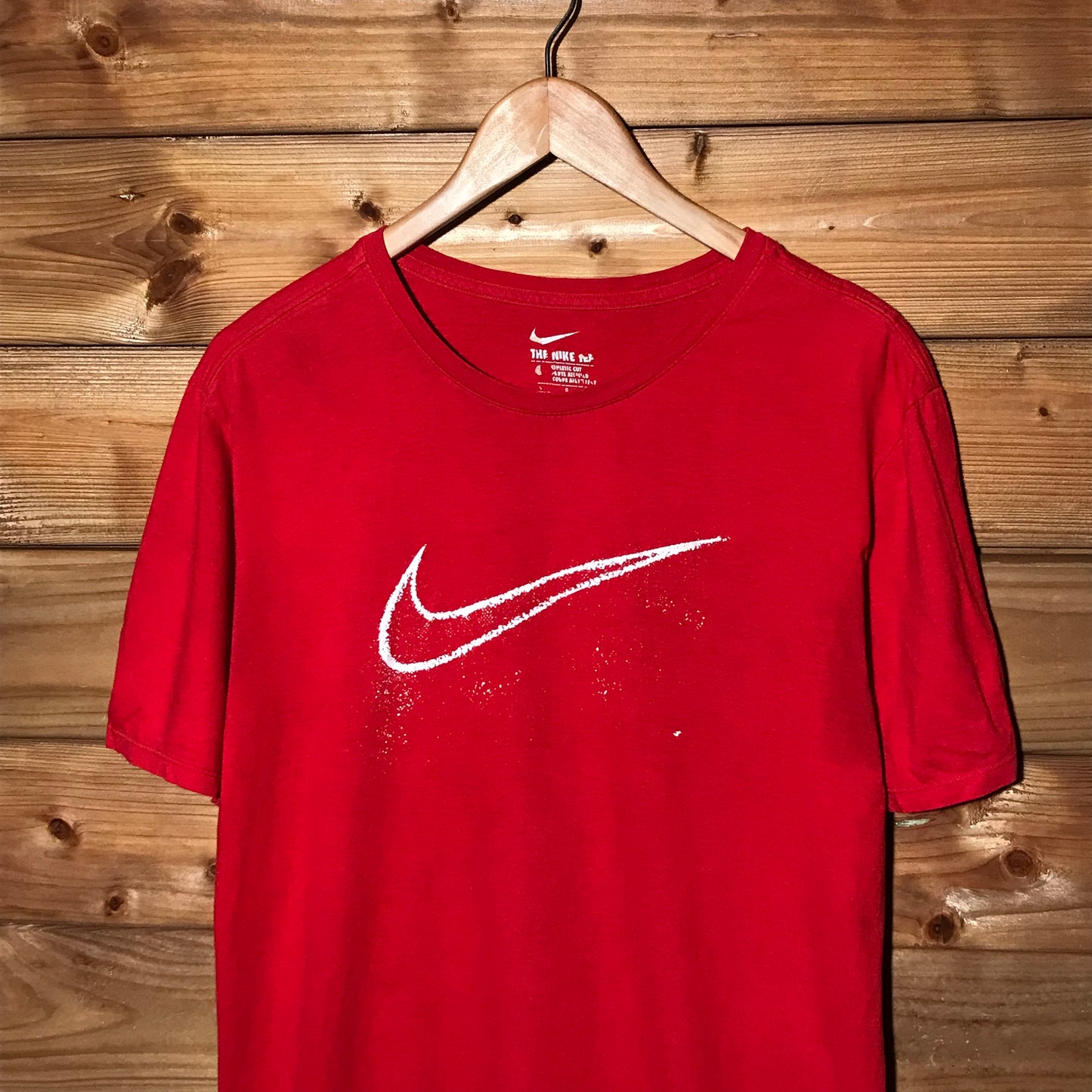 Nike Splatter Outline Swoosh t shirt