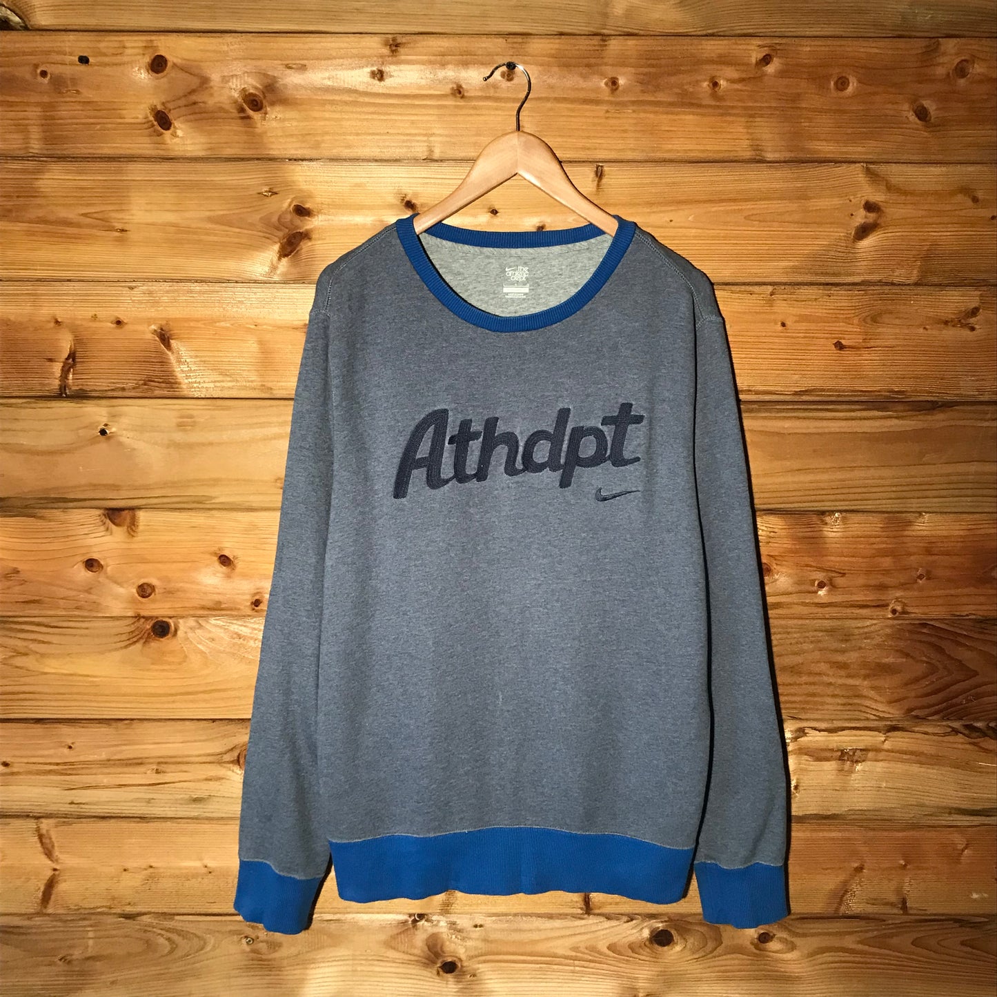 2011 Nike Ath Dept Centre Spellout sweatshirt