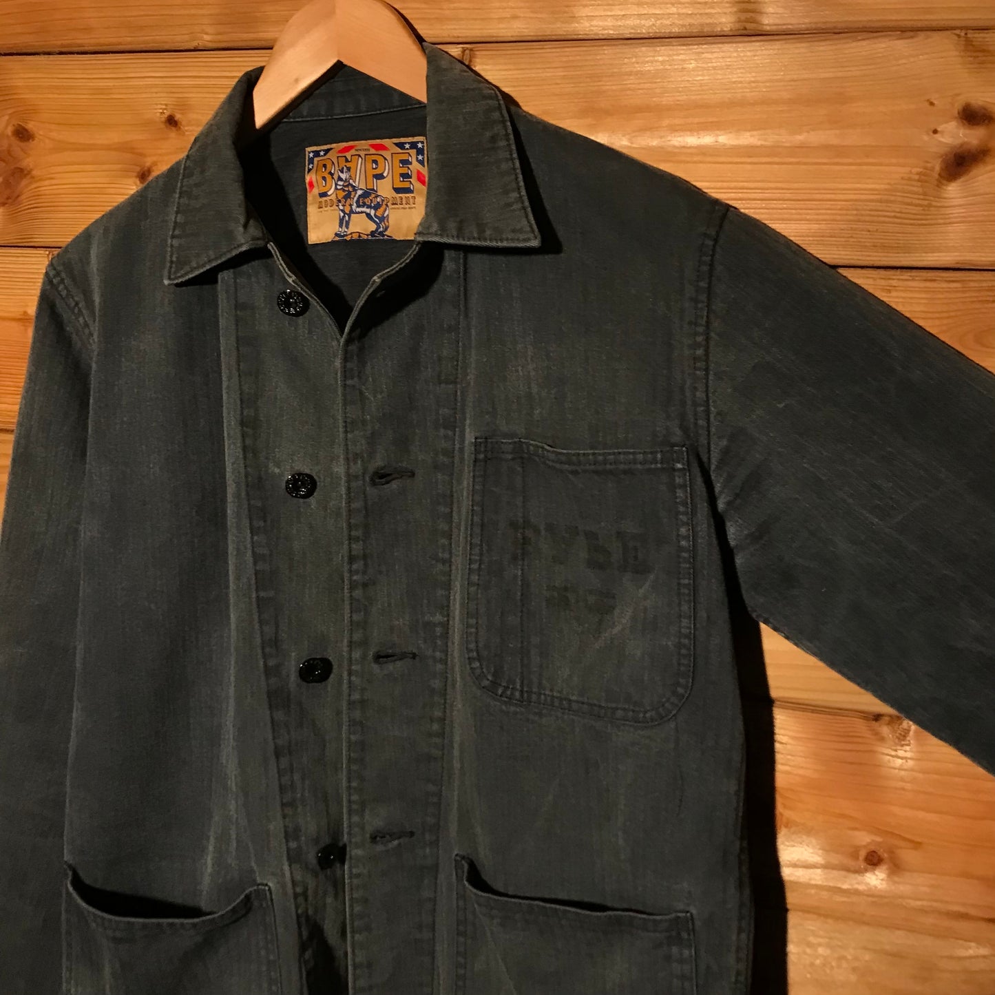 Bape, A Bathing Ape Modern Equipment chore jacket