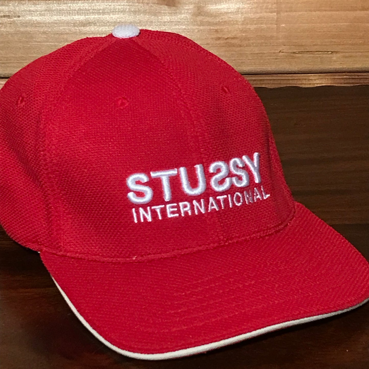 90s Stüssy Hats International Spellout cap