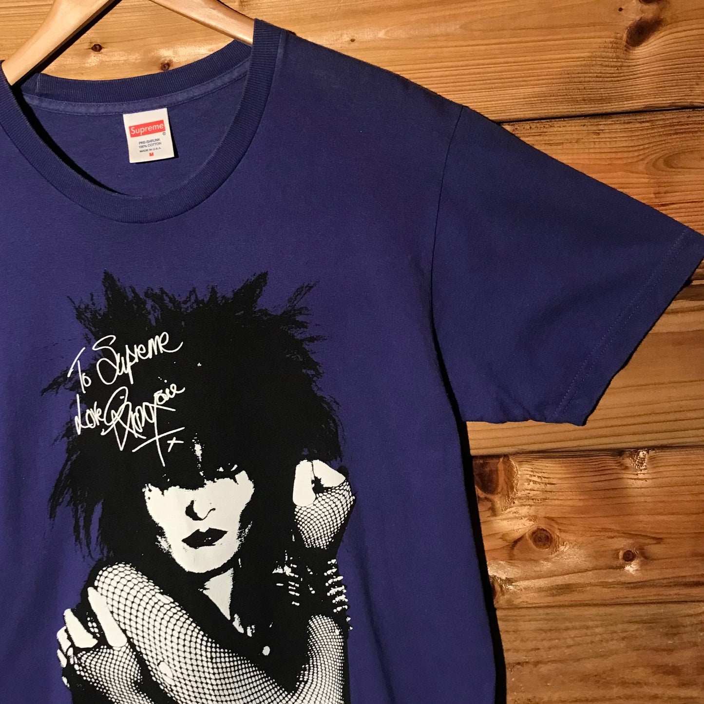 Supreme Siouxsie Sioux True Love Never Dies t shirt