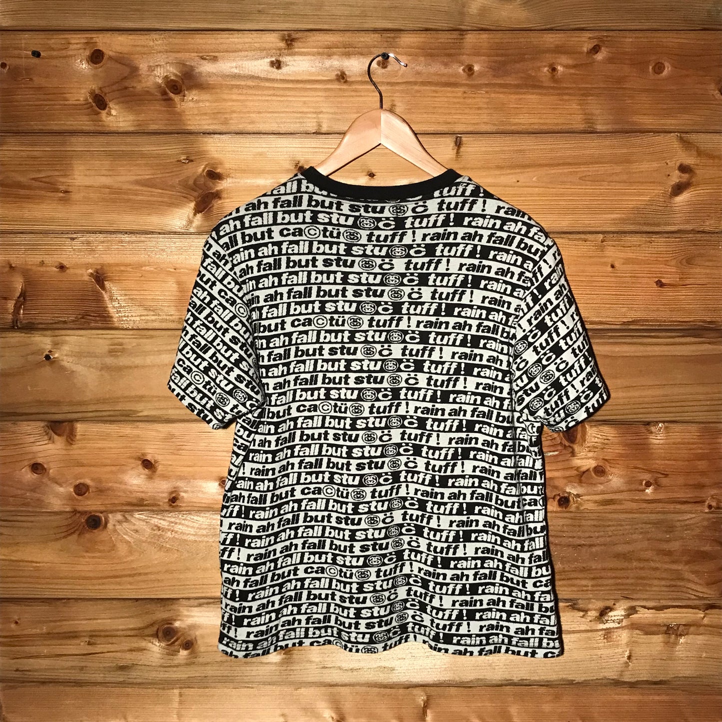 2022 Stüssy x CPFM Jacquard Crew AOP t shirt