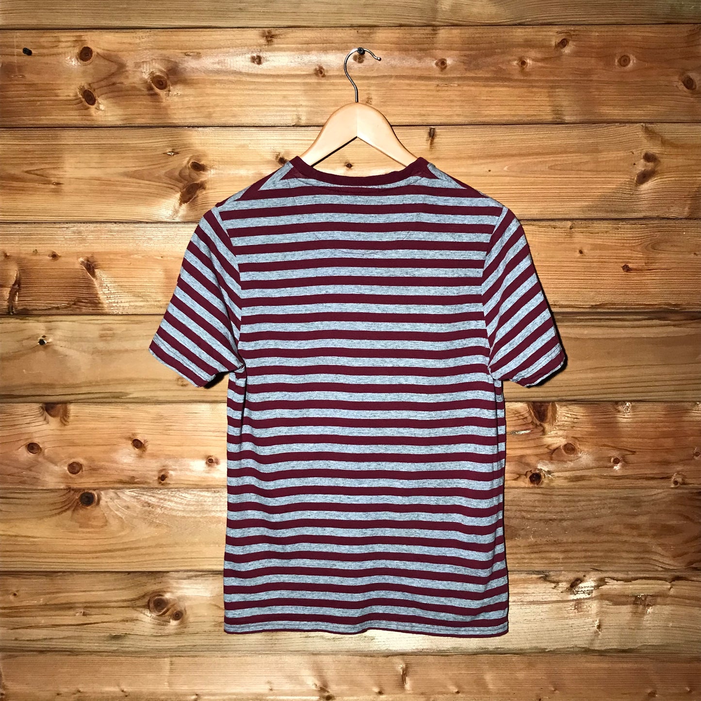 Fred Perry Tartan Pocket Striped t shirt