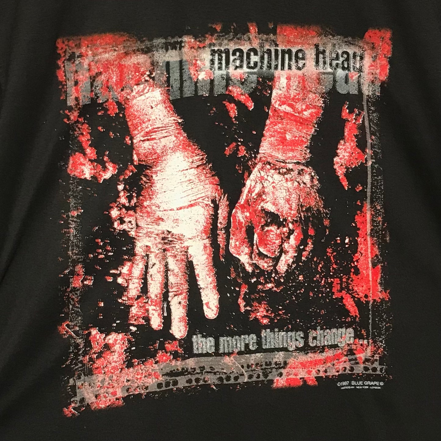 1997 Machine Head The More Things Change Album t shirt