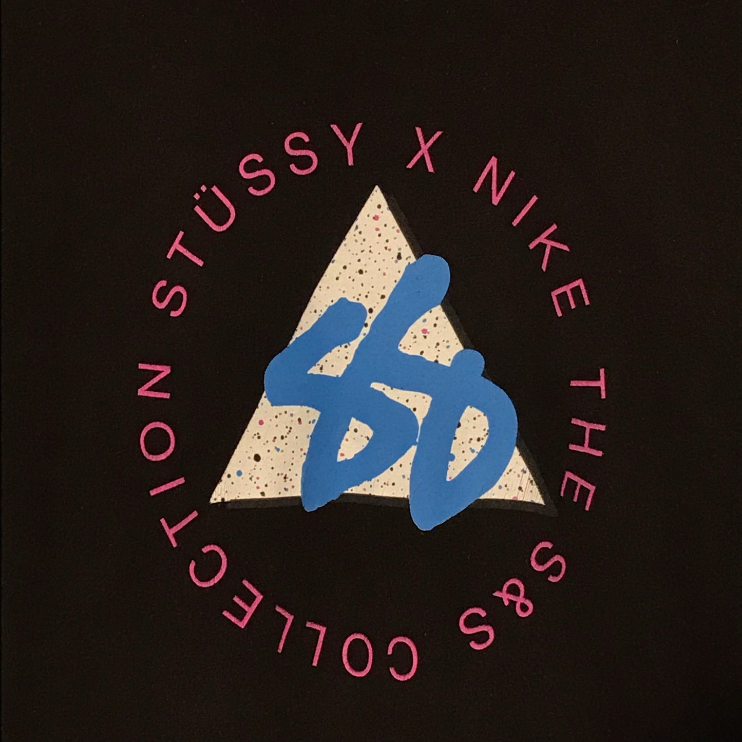 2012 Stüssy x Nike S&S Centre Spellout t shirt