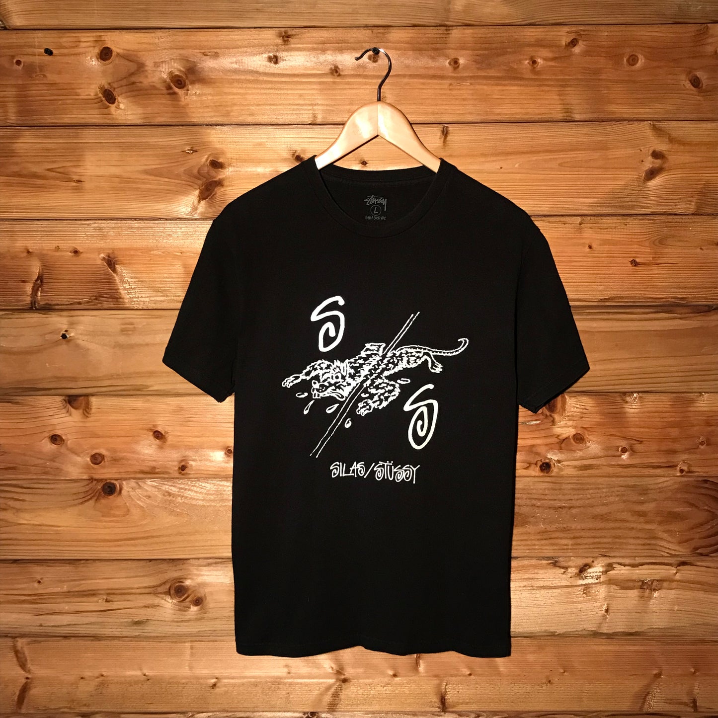 Stüssy x Silas Roadkill Glow In The Dark t shirt