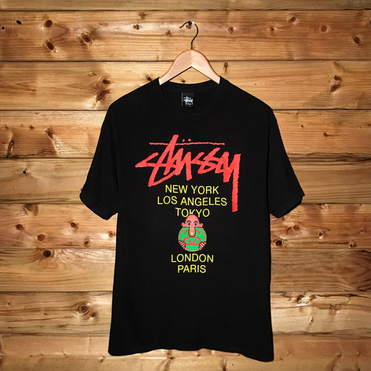 2011 Stüssy x Eric Elms Wish You Were Here World Tour t shirt