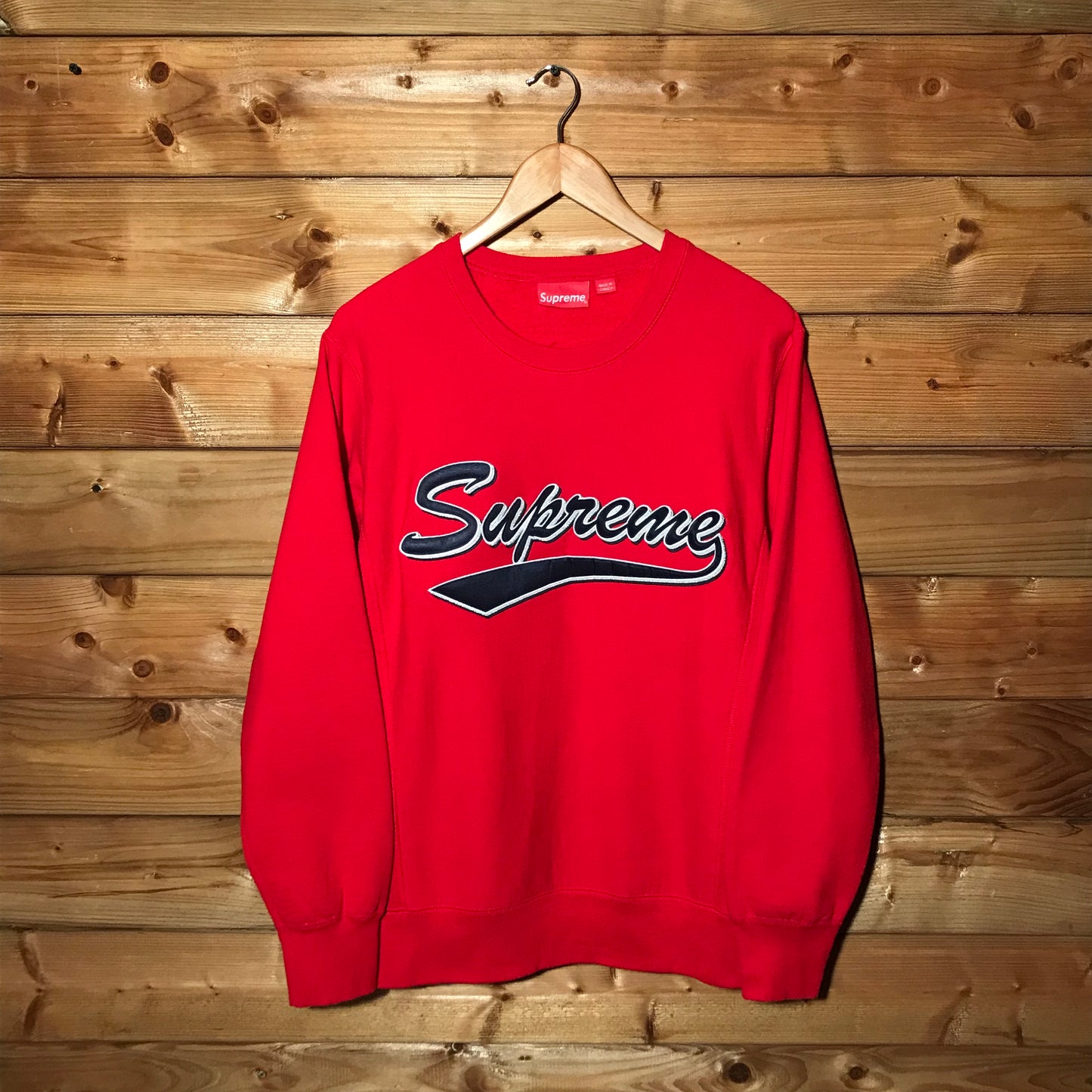 Supreme Brush Script Spellout sweatshirt