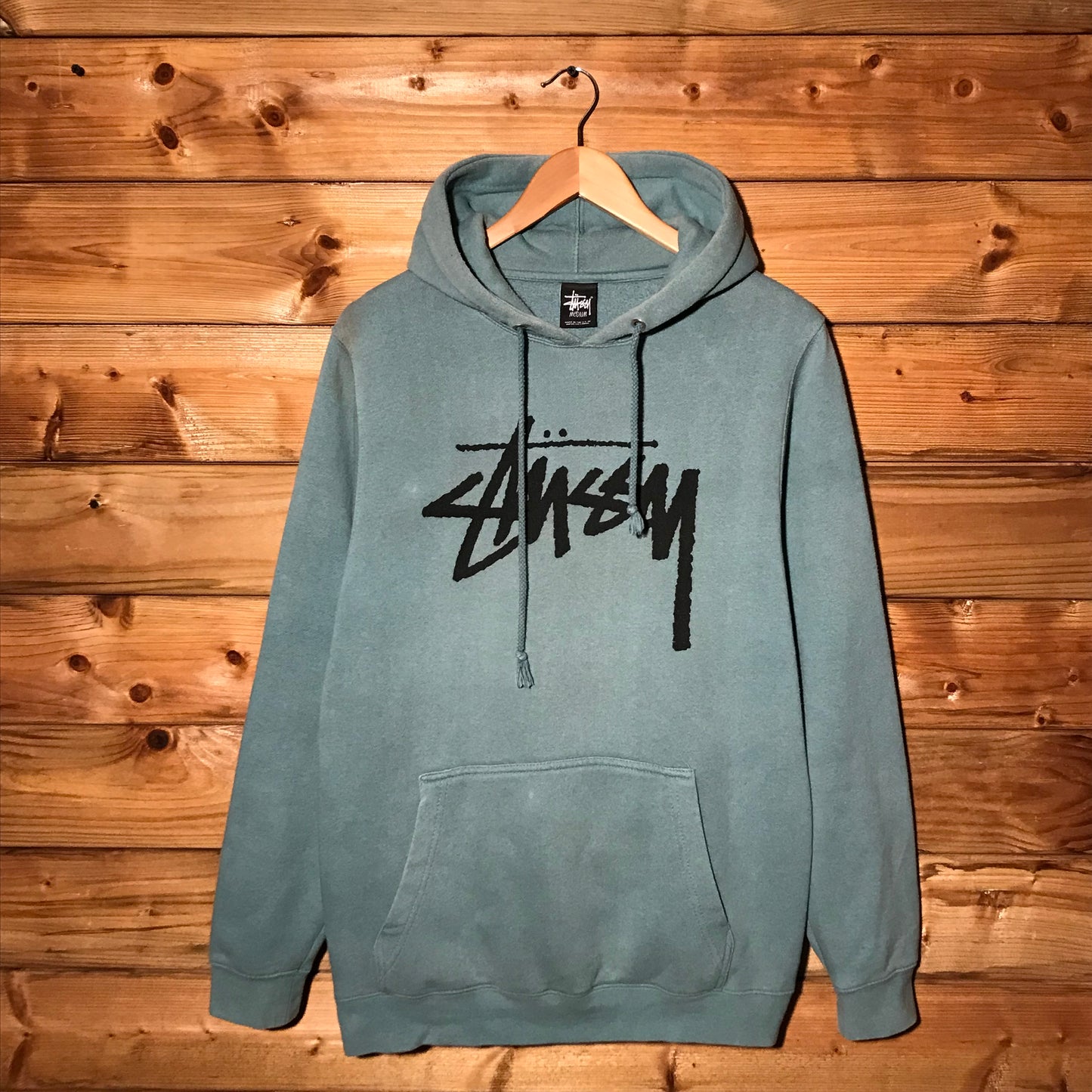 Stüssy Classic Centre Script Spellout hoodie