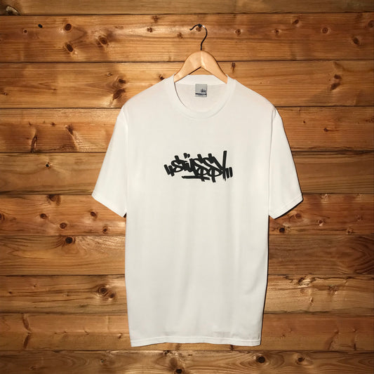 Stüssy Marker Pen Tag Centre Spellout t shirt